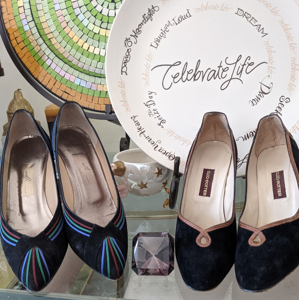 Designer Shoes - Vintage 2 pair+